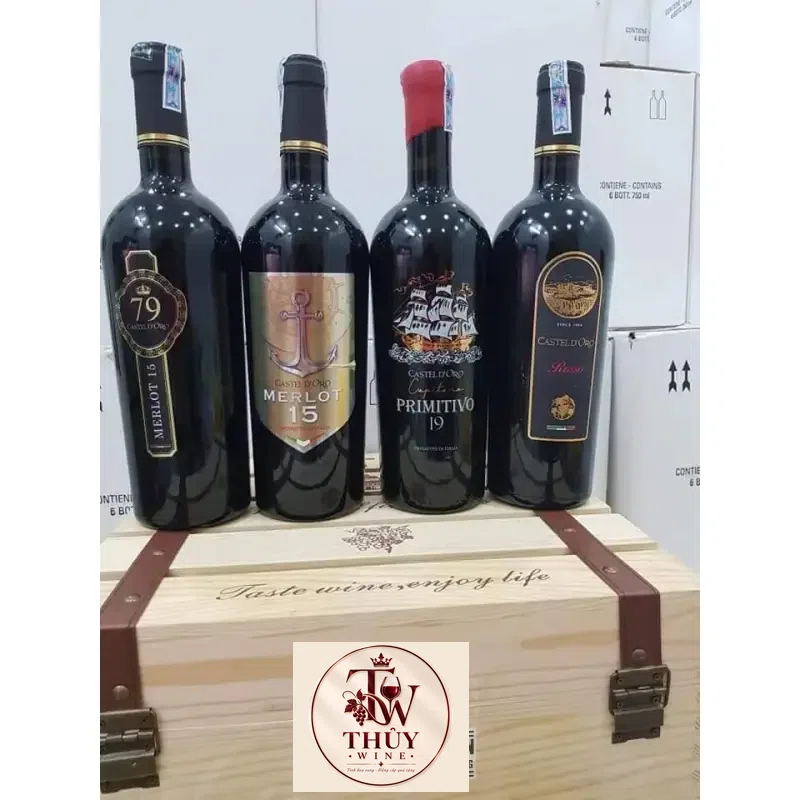 ruou vang castel doro merlot do giá bao nhiêu