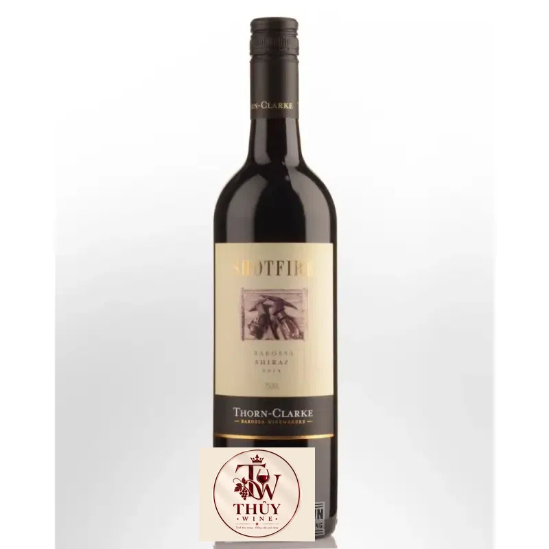 Rượu vang Shotfire Thorn Clarke Shiraz hảo hạng