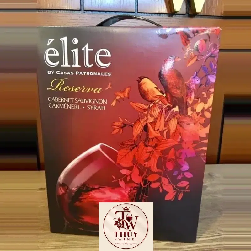 Vang bịch Chile Elite Reserva 3 Lít
