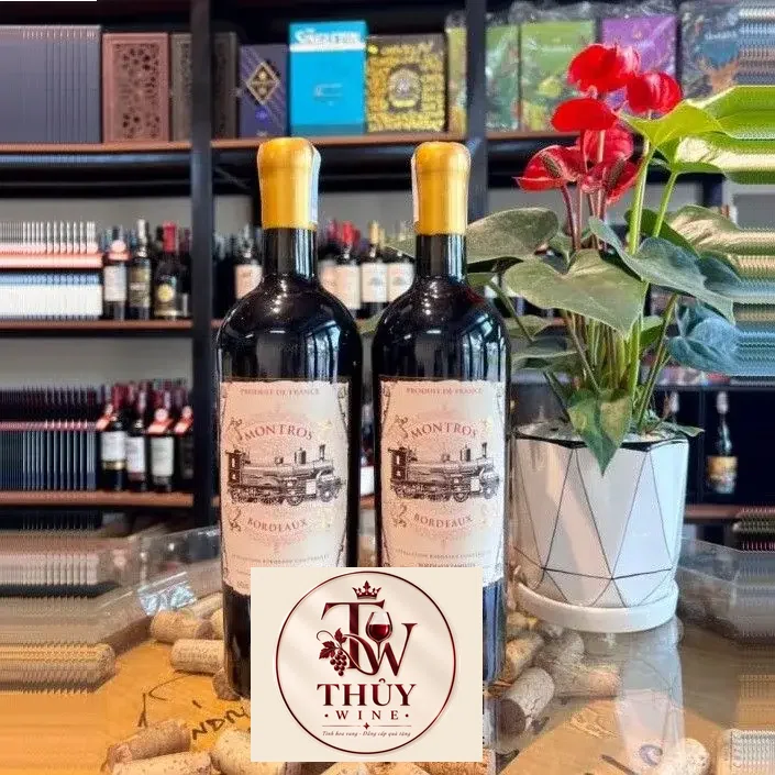 Rượu vang Pháp Montros Bordeaux Uống ngon