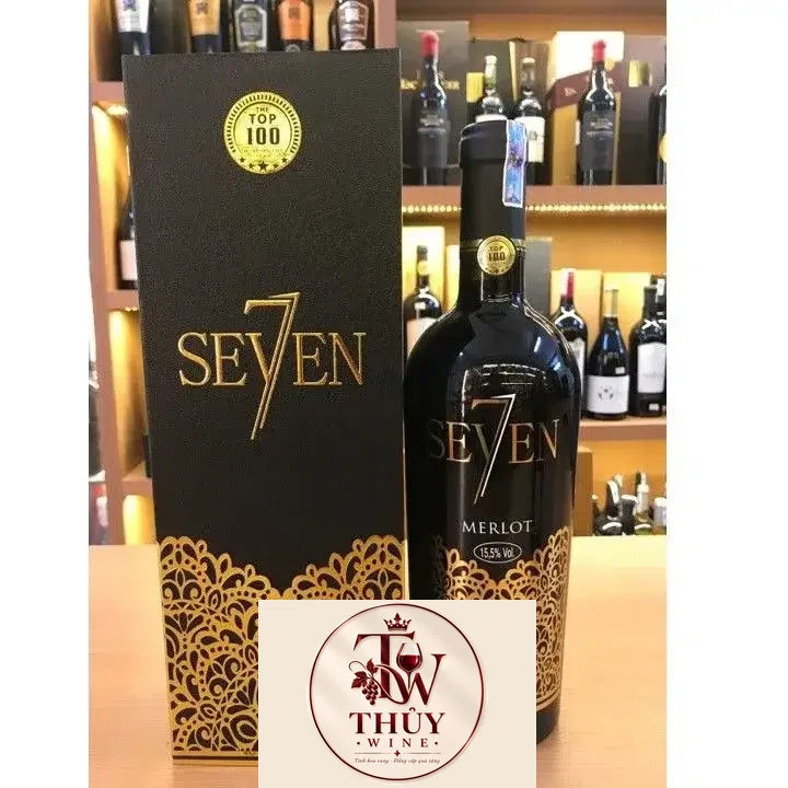 Rượu vang 7 Seven Merlot đặc biệt