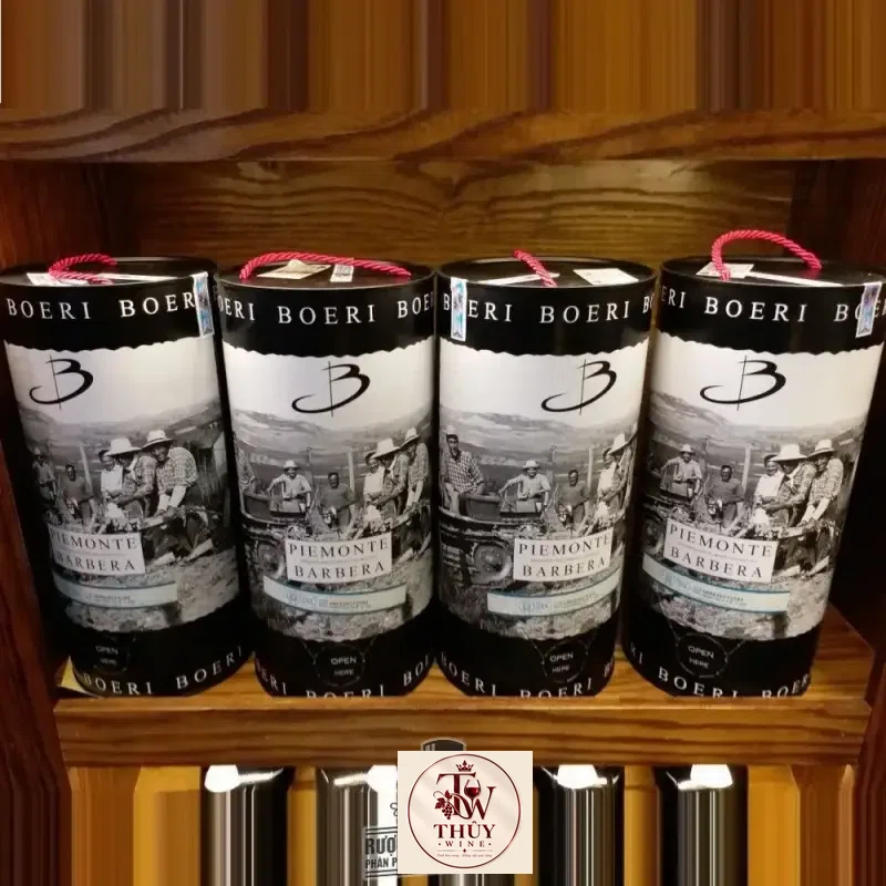 Vang Bịch Ý BOERI PIEMONTE BARBERA 3L
