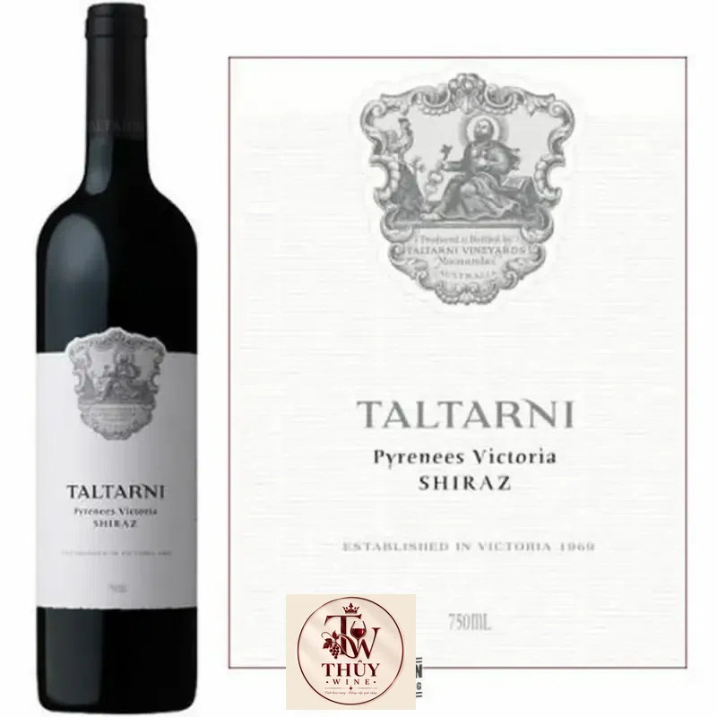 Rượu vang Taltarni Shiraz Pyrenees Victoria
