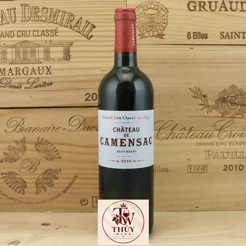 Giá ruou vang phap chateau de camensac haut medoc grand cru classe