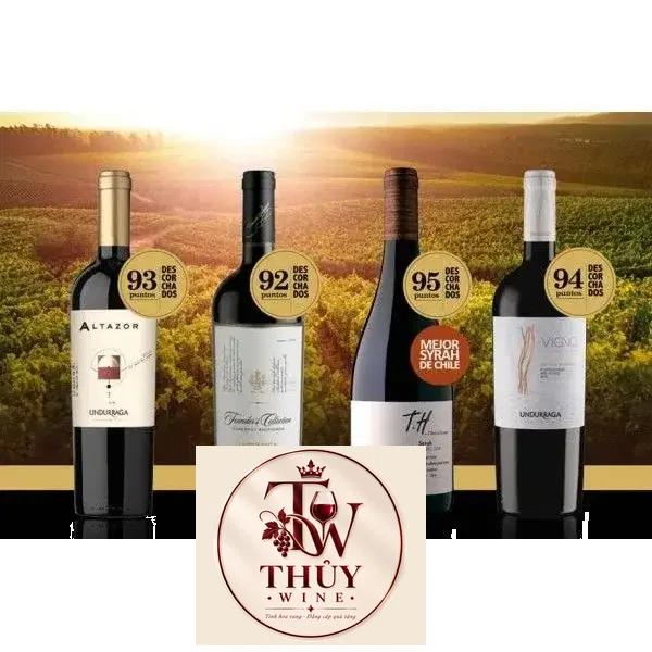 Vang Chile UNDURRAGA TH SYRAH