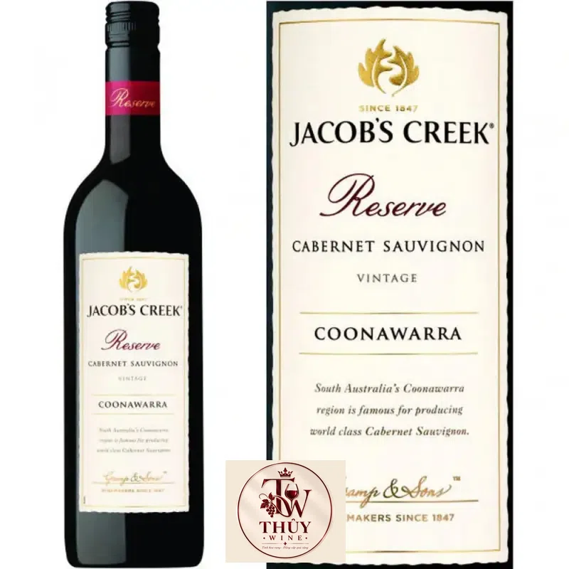 Rượu vang Jacobs Creek Reserve Cabernet Sauvignon uống ngon