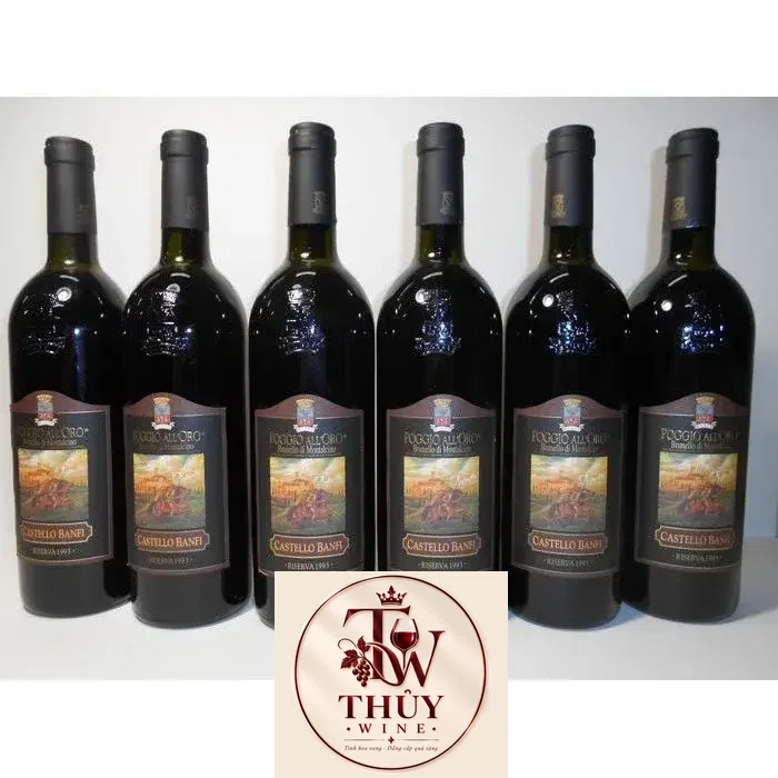 Rượu vang Castello Banfi Poggio All Oro Riserva