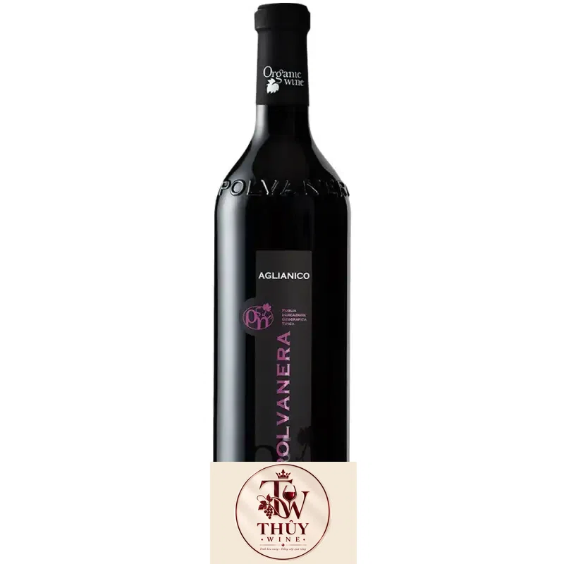 Rượu Vang Chát Aglianico Polvanera Puglia - Vang organic cao cấp