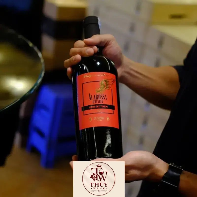 Rượu Vang chát ALAROSSA D’ITALIA uống ngon