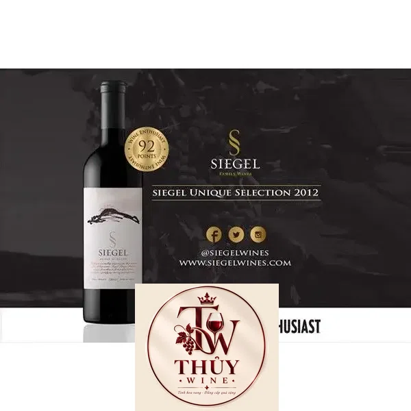 Rượu Vang Chile SIEGEL UNIQUE SELECTION