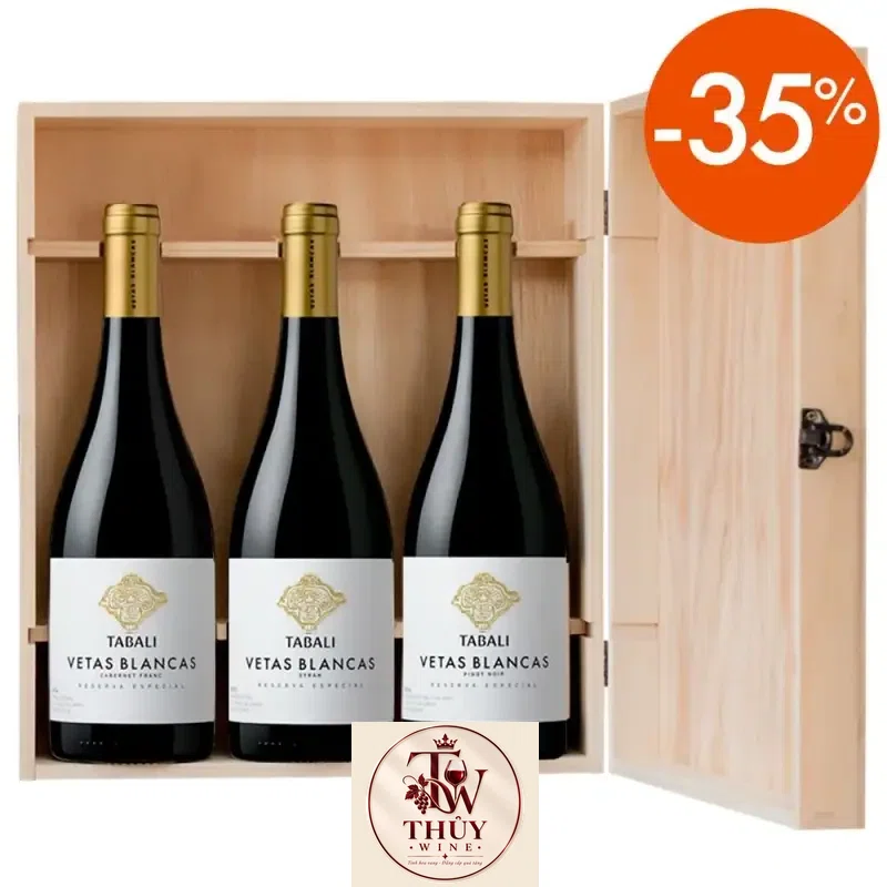 Rượu Vang Chile TABALI VETAS BLANCAS SYRAH