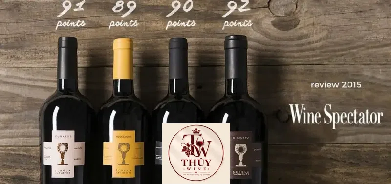 Vang Ý Schola Sarmenti Roccamora Nardo Rosso Negroamaro