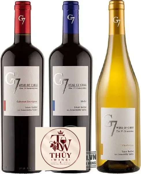 Rượu vang Chile G7 Merlot