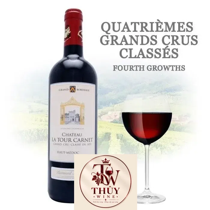 Vang Pháp Chateau La Tour Carnet Grand Cru Classe Margaux