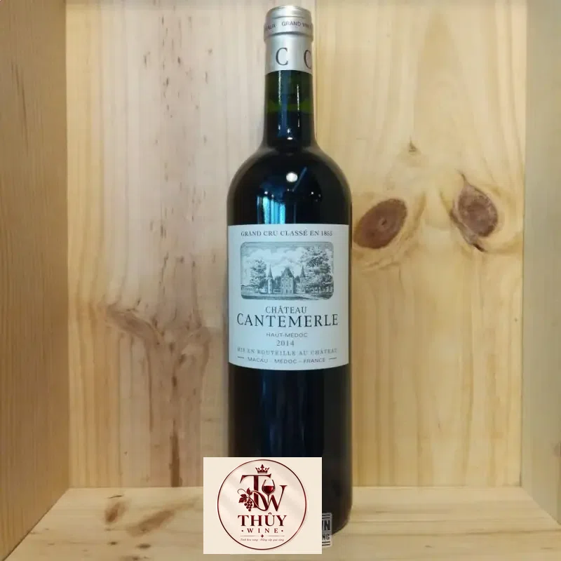 ruou vang phap chateau cantemerle haut medoc grand cru classe giá bao nhiêu