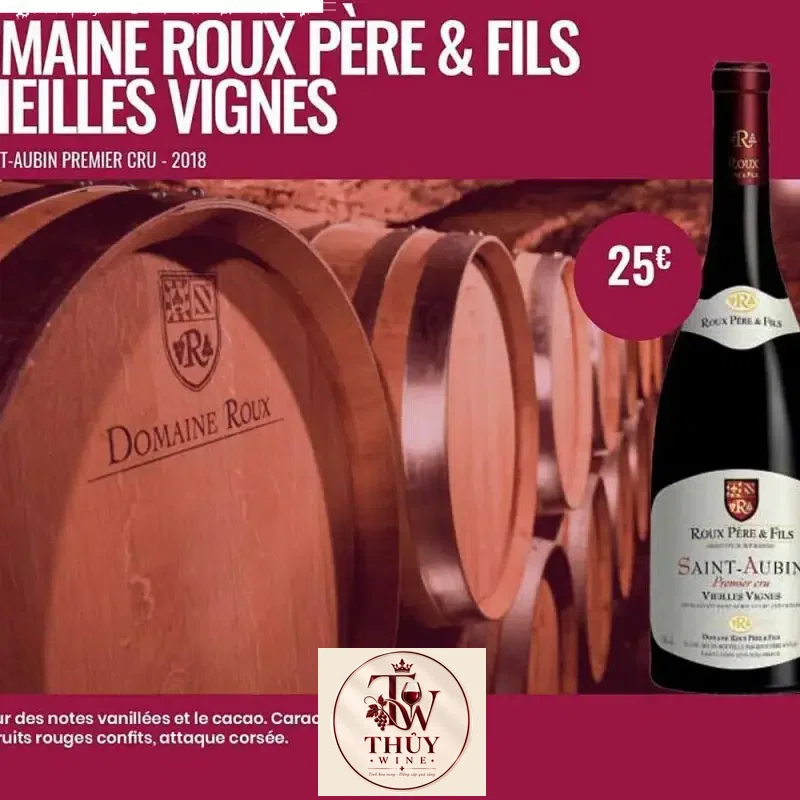 Địa chỉ bán vang phap saint aubin vieilles vignes red giá rẻ tại Hà Nội