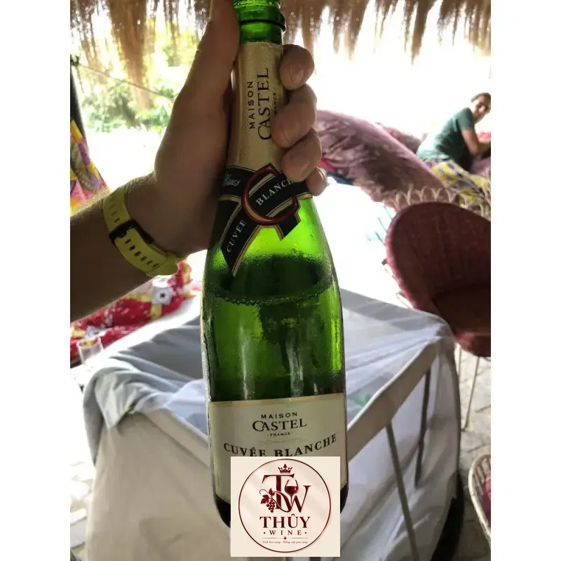 Mua ruou vang no cuvee blanche brut maison castel giá rẻ tại Sài Gòn
