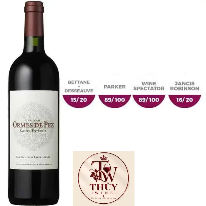 Rượu vang Pháp Chateau Ormes de Pez 2011