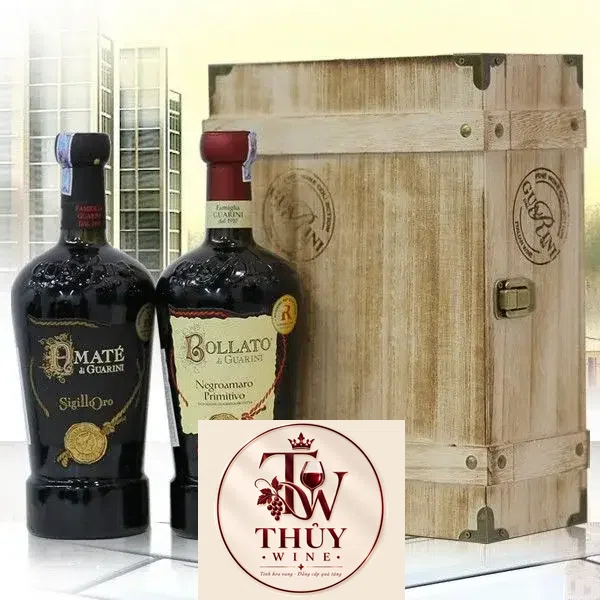 Rượu vang Amate di Guarini Negroamaro Primitivo