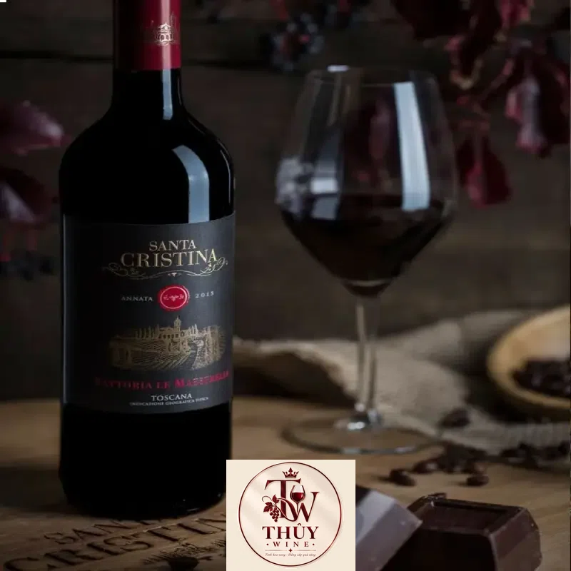 Vang Ý Santa Cristina Fattoria Le Maestrelle Toscana Thượng hạng