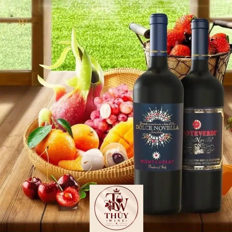 Rượu vang Ý Monteverdi Dolce Novella Exclusive Cao cấp - Vang ngọt Hoàng Đế