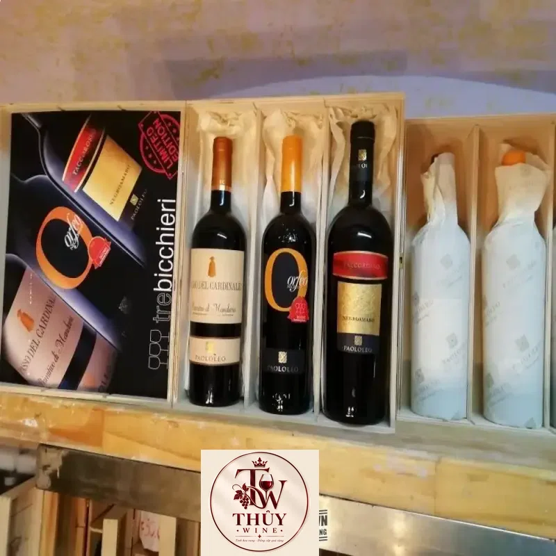 Mua vang y taccorosso negroamaro paolo leo ở đâu giá rẻ nhất