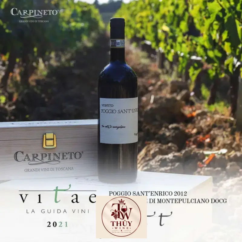 Mua ruou vang carpineto poggio sant enrico vino nobile di montepulciano giá rẻ tại Hà Nội