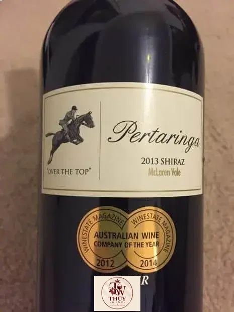 Rượu vang Pertaringa Over the Top Shiraz