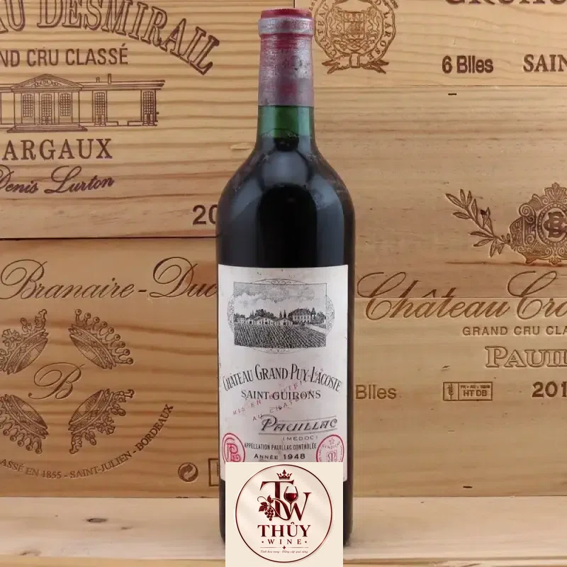 Rượu vang Pháp Chateau Grand Puy Lacoste