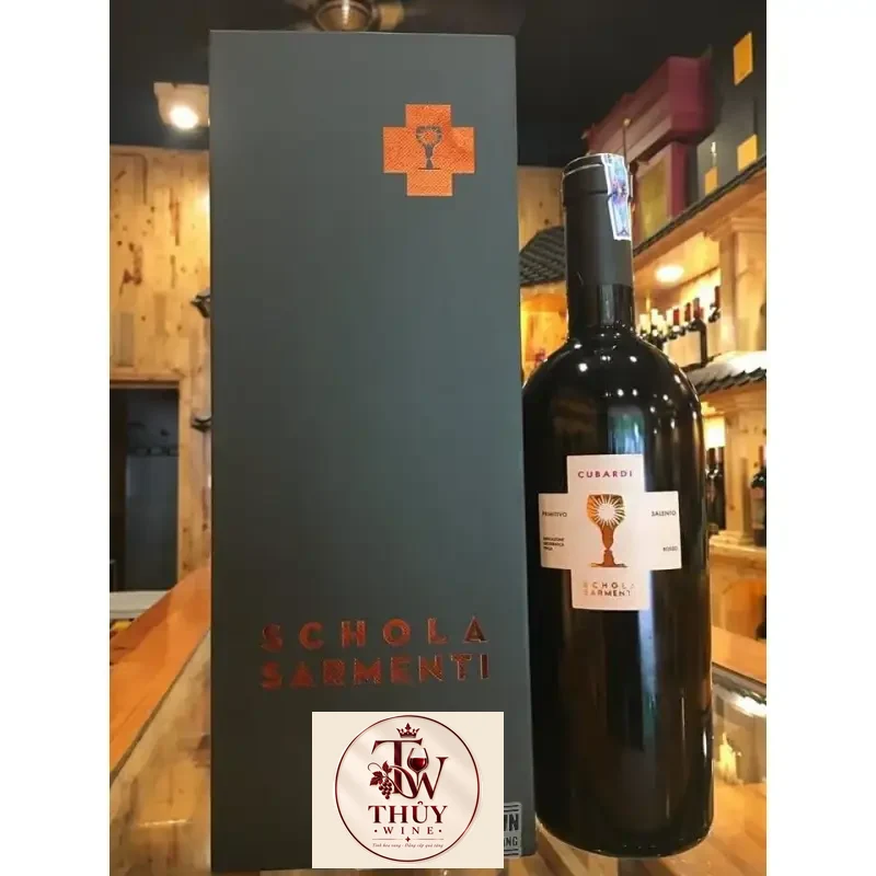 Rượu vang Ý Chén Thánh CUBARDI PRIMITIVO SALENTO ROSSO
