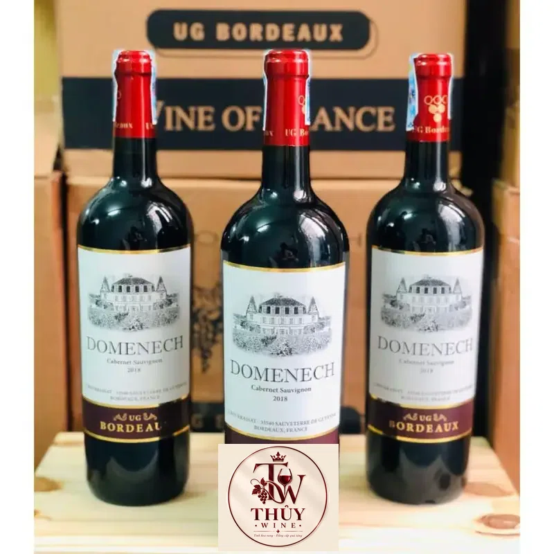 Rượu Vang Pháp Domenech Ug Bordeaux uống ngon