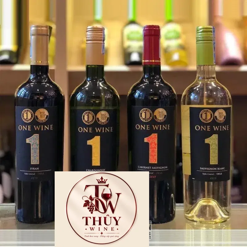 Rượu Vang Chile One Wine số 1 trắng đỏ