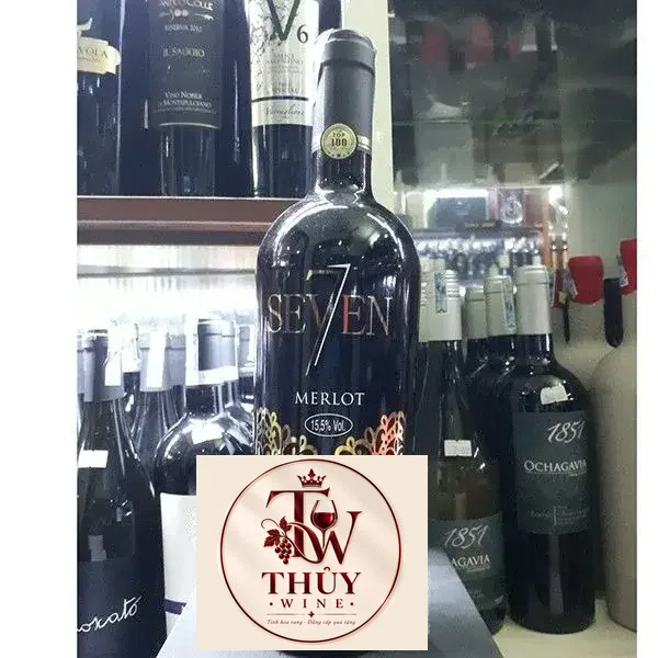 Rượu vang 7 Seven Merlot đặc biệt