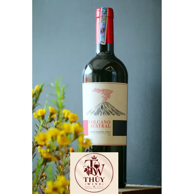 Rượu Vang Chile VOLCANO AUSTRAL CABERNET SAUVIGNON MERLOT uống ngon