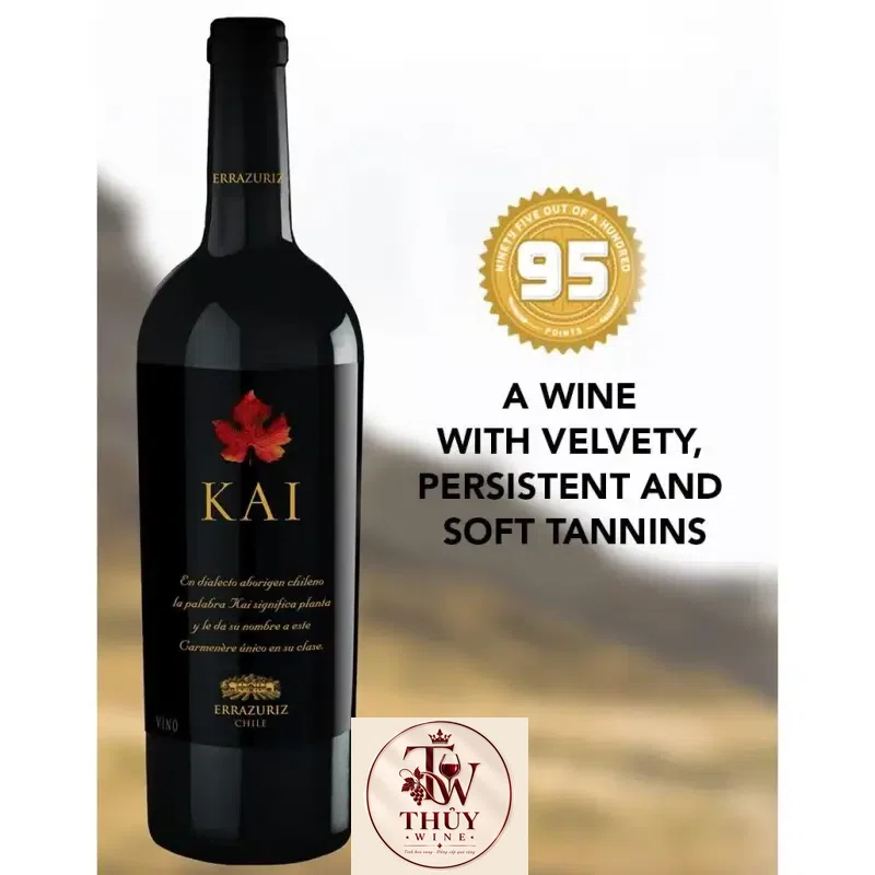 Rượu Vang Chile ERRAZURIZ KAI CARMENERE