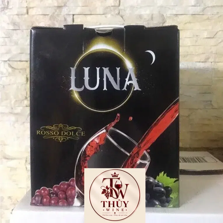 Rượu Vang Bịch Ý LUNA ROSSO DOLCE 3L Bán Rẻ Nhất