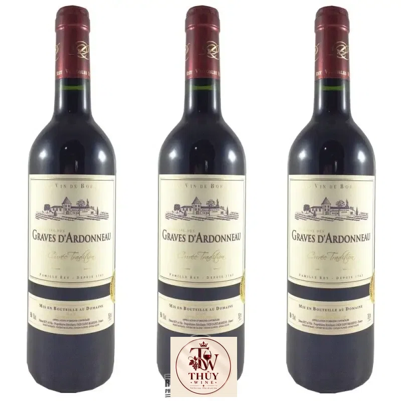 Vang Pháp Domaine des Graves d’Ardonneau Red, Cotes de Blaye AOC Bordeaux