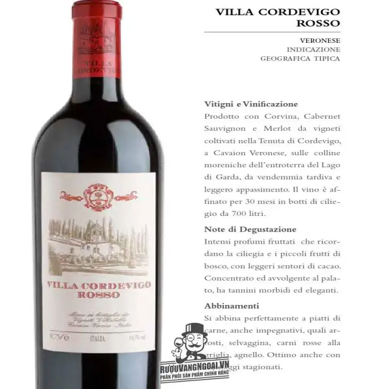Mua vang y villa cordevigo rosso veronese ở đâu giá rẻ nhất