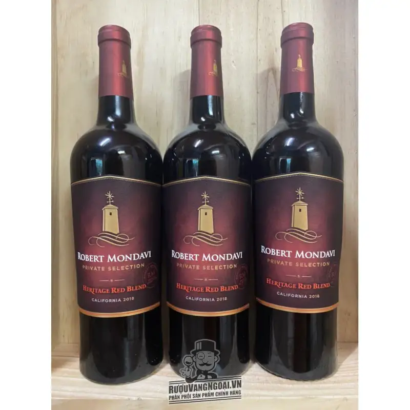 Địa chỉ mua vang my robert mondavi heritage red blend cao cap giá rẻ nhất
