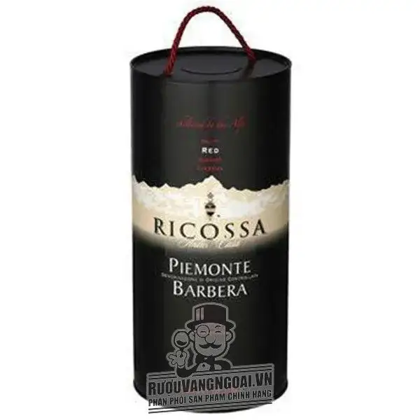 Vang Bịch Ý RICOSSA PIEMONTE BARBERA 3L