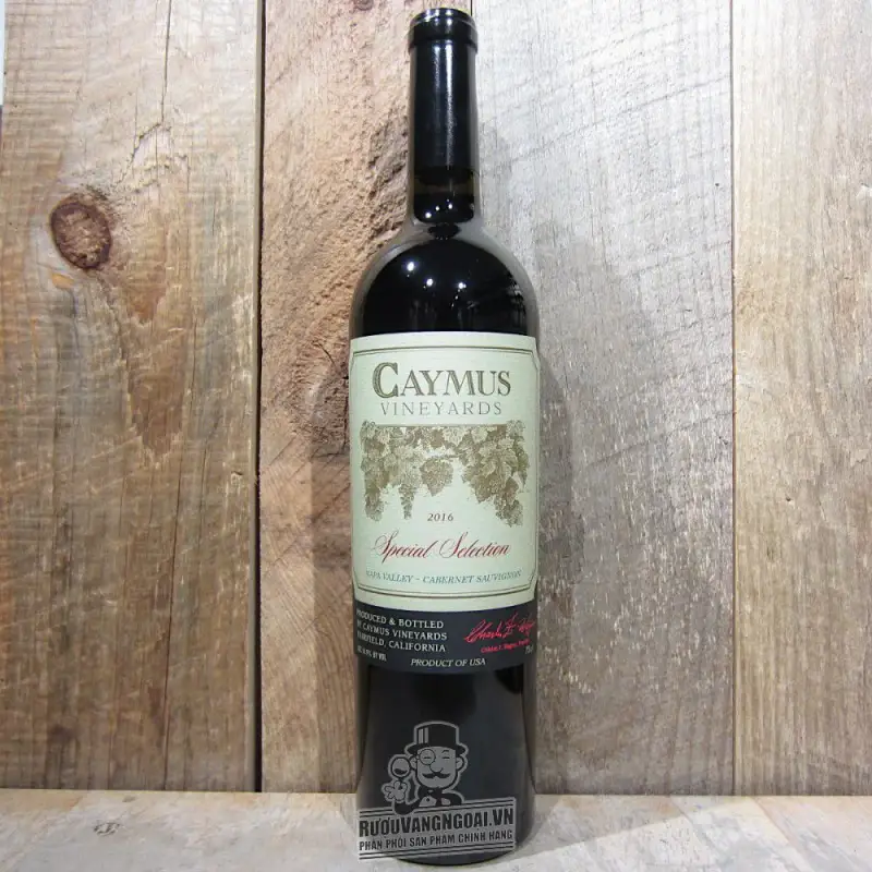 Mua ruou vang caymus special selection cabernet sauvignon giá rẻ tại Sài Gòn
