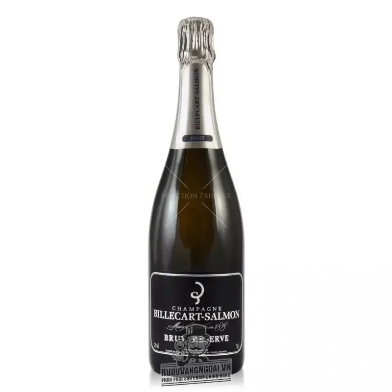 Rượu sâm banh Billecart Salmon Brut Réserve cao cấp