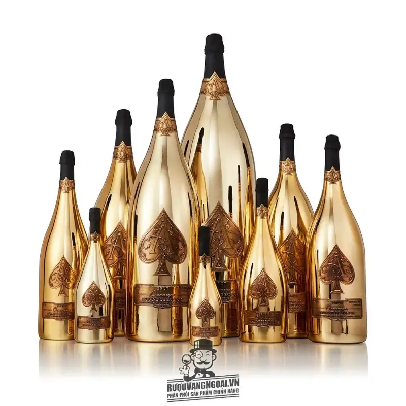 Rượu Champagne Armand de Brignac Brut Gold Brut