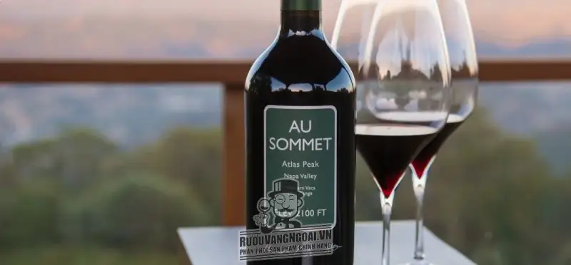 Vang Mỹ AU SOMMET ATLAS PEAK NAPA VALLEY