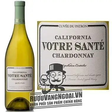 Rượu Vang Mỹ CALIFORNIA VOTRE SANTE CHARDONNAY