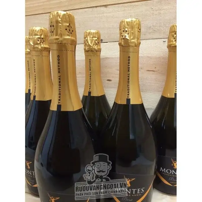 Rượu Vang nổ Montes Sparkling Angel Brut cao cấp
