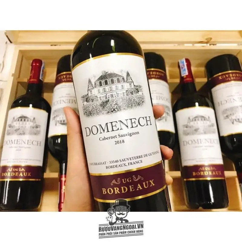 Địa chỉ bán ruou vang phap domenech ug bordeaux gia sieu re giá rẻ tại Sài Gòn