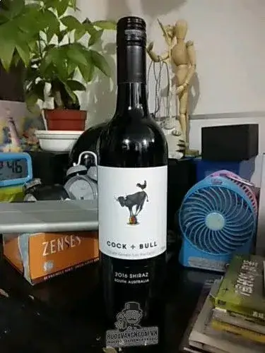 Vang Úc Cock Bull South Australia (Đỏ - Trắng)