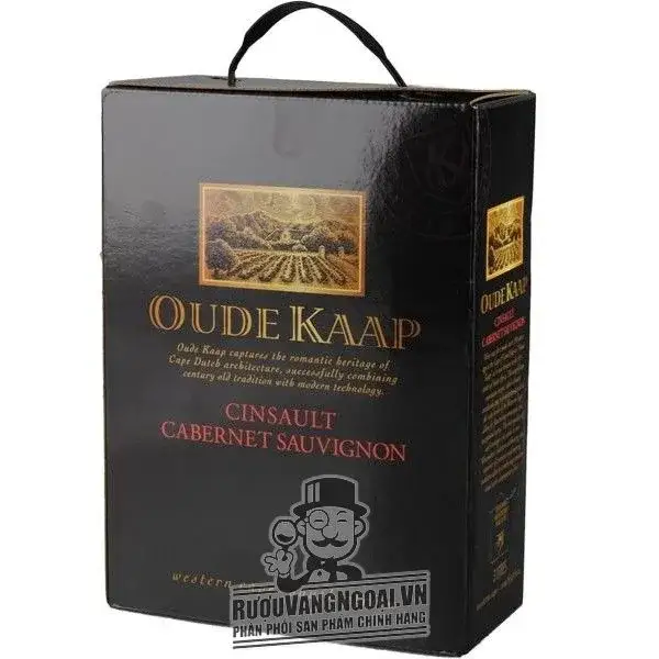 Vang bịch đỏ Nam Phi Oude Kaap 3 lít