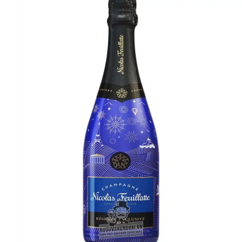 ruou champagne nicolas feuillatte reserve exclusive brut giá bao nhiêu